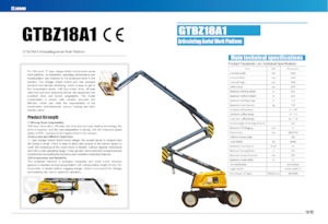 Колесни повдигачи с подвижна стрела XCMG GTBZ18A1