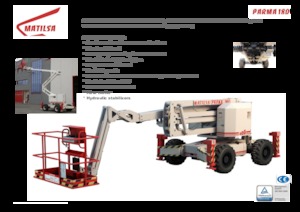 Колесни повдигачи с подвижна стрела Matilsa Parma 18 D