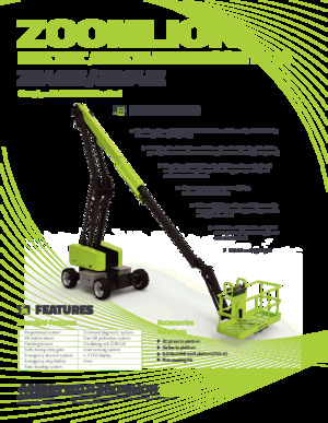 Колесни повдигачи с подвижна стрела Zoomlion ZA46JE