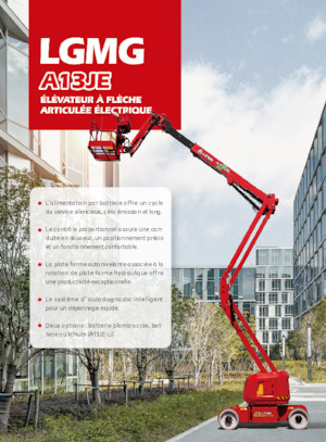 Колесни повдигачи с подвижна стрела LGMG  A13JE-LI