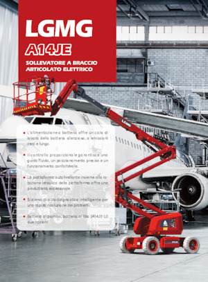 Колесни повдигачи с подвижна стрела LGMG  A14JE