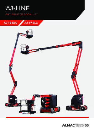 Колесни повдигачи с подвижна стрела Almac AJ 15 ELC