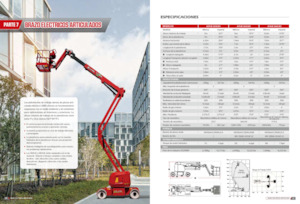 Колесни повдигачи с подвижна стрела LGMG  AR11J