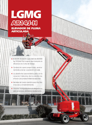 Колесни повдигачи с подвижна стрела LGMG  AR14J-H