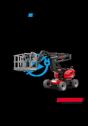 Колесни повдигачи с подвижна стрела Manitou ATJ 46 e