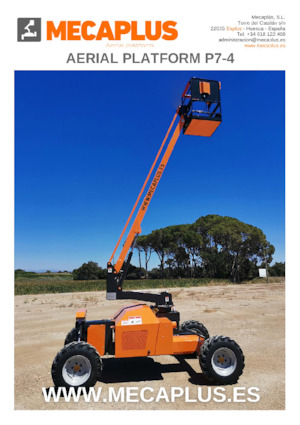 Колесни повдигачи с подвижна стрела Mecaplús P7-4