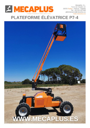 Колесни повдигачи с подвижна стрела Mecaplús P7-4