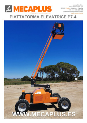 Колесни повдигачи с подвижна стрела Mecaplús P7-4