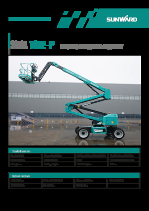 Колесни повдигачи с подвижна стрела Sunward SWA18JE-P