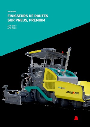 Колесни асфалтополагачи Ammann AFW 600-3