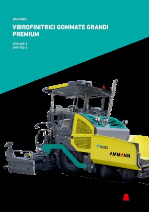 Колесни асфалтополагачи Ammann AFW 600-3