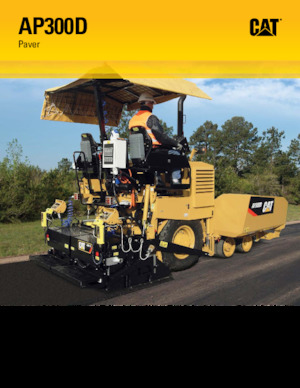 Колесни асфалтополагачи Caterpillar AP300D