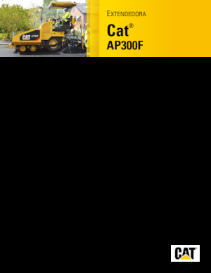 Колесни асфалтополагачи Caterpillar AP300F