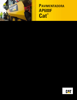 Колесни асфалтополагачи Caterpillar AP600F