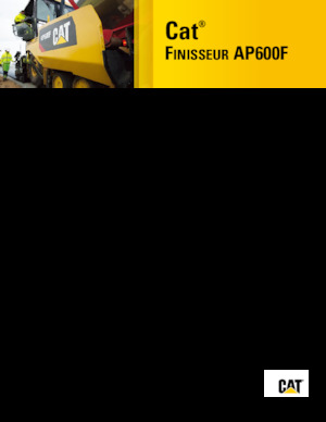 Колесни асфалтополагачи Caterpillar AP600F