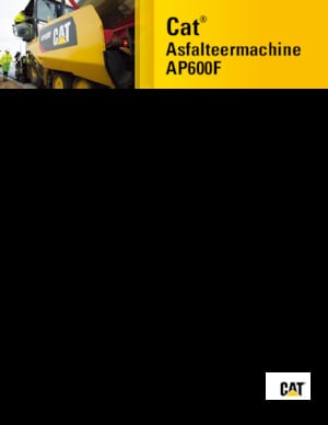 Колесни асфалтополагачи Caterpillar AP600F