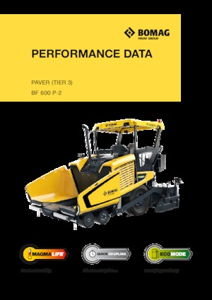 Колесни асфалтополагачи Bomag BF 600 P-2 S 600