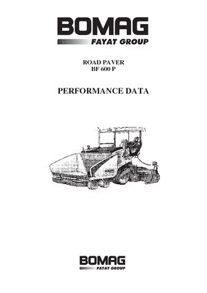 Колесни асфалтополагачи Bomag BF 600 P-HSE