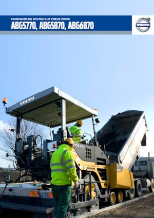 Колесни асфалтополагачи Volvo P6870C ABG