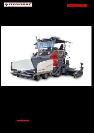 Колесни асфалтополагачи Dynapac SD2500WS