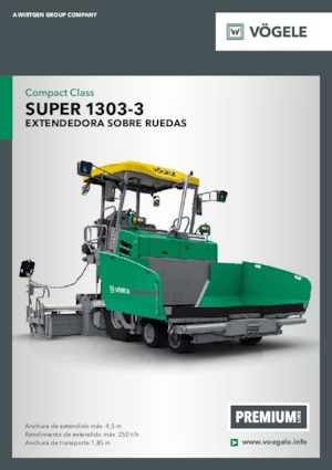 Колесни асфалтополагачи Vögele Super 1303-3