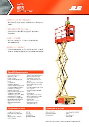Колесни ножични автовишки JLG 6RS