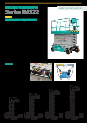 Колесни ножични автовишки Imer IM 10122