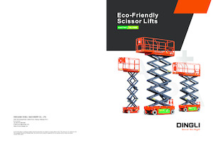 Колесни ножични автовишки Dingli JCPT1012PA
