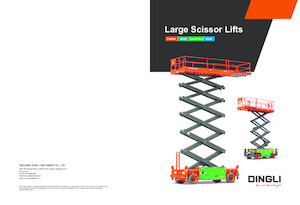 Колесни ножични автовишки Dingli JCPT1523DCL2