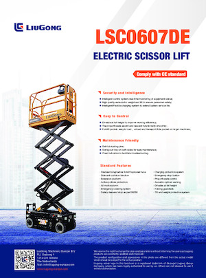 Колесни ножични автовишки Liugong LSC0607DE