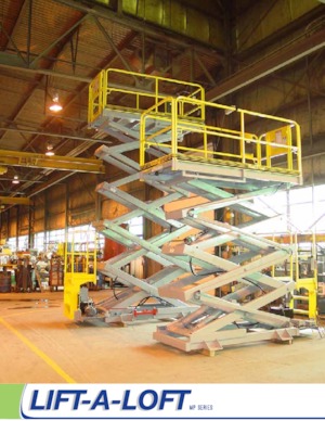 Колесни ножични автовишки Lift-A-Loft MP10 - SPL