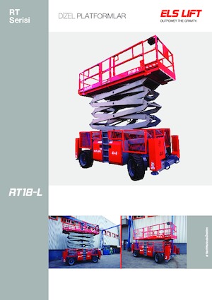 Колесни ножични автовишки ELS Lift RT 18-L