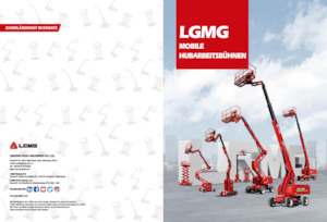 Колесни ножични автовишки LGMG  S0812EII 