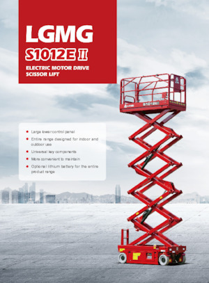 Колесни ножични автовишки LGMG  S1012EII-Li