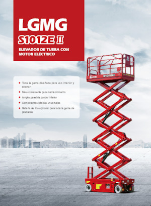 Колесни ножични автовишки LGMG  S1012EII-Li