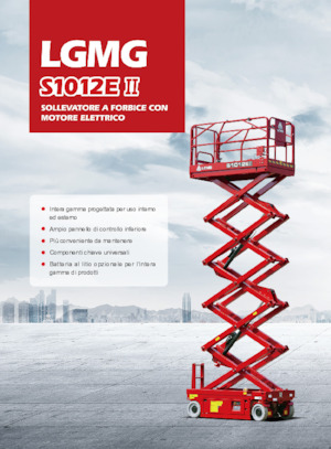 Колесни ножични автовишки LGMG  S1012EII-Li