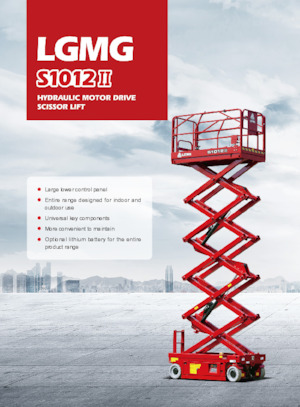 Колесни ножични автовишки LGMG  S1012II-Li