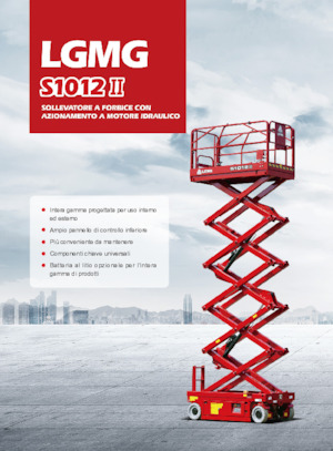 Колесни ножични автовишки LGMG  S1012II-Li