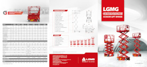 Колесни ножични автовишки LGMG  S1413EII