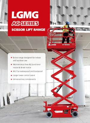 Колесни ножични автовишки LGMG  S4650E