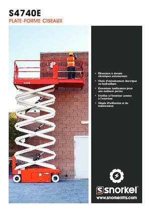 Колесни ножични автовишки Snorkel S4740E