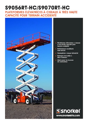 Колесни ножични автовишки Snorkel S9056RT-HC