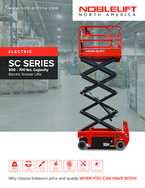 Колесни ножични автовишки Noblelift SC2632EN