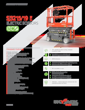 Колесни ножични автовишки Skyjack SJ3219E