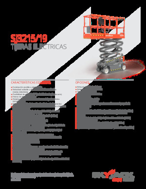 Колесни ножични автовишки Skyjack SJ3219 