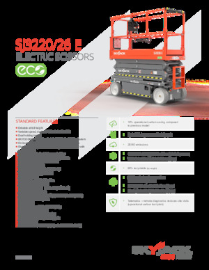 Колесни ножични автовишки Skyjack SJ3220E