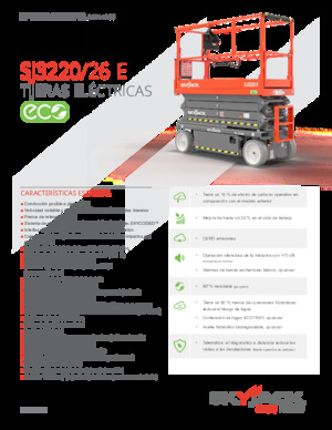 Колесни ножични автовишки Skyjack SJ3226E