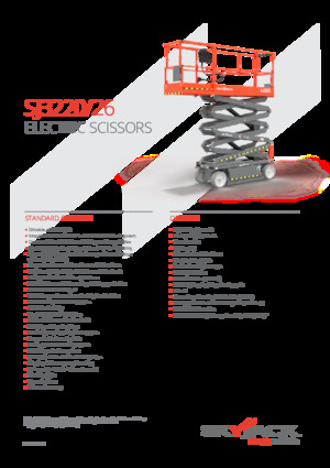 Колесни ножични автовишки Skyjack SJ3226 