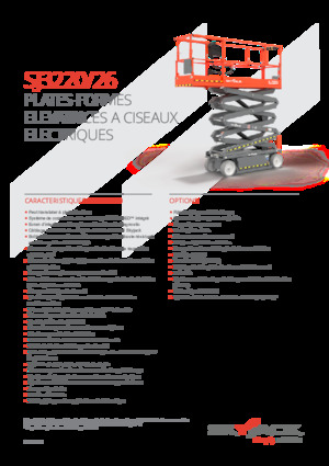 Колесни ножични автовишки Skyjack SJ3226 