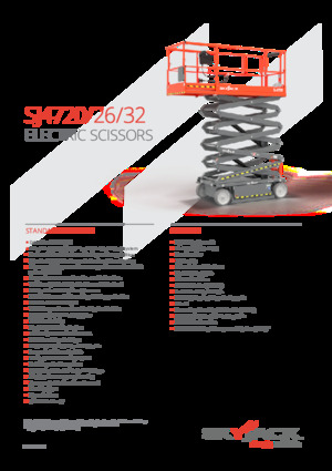 Колесни ножични автовишки Skyjack SJ4726 